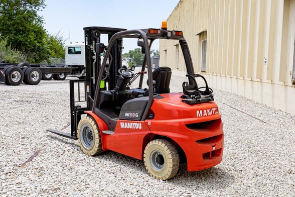 New Manitou MI 30G Pneumatic Tire Forklift