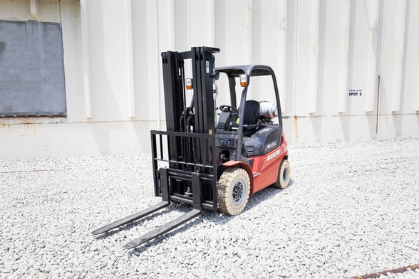 New Manitou MI 25G Pneumatic Tire Forklift