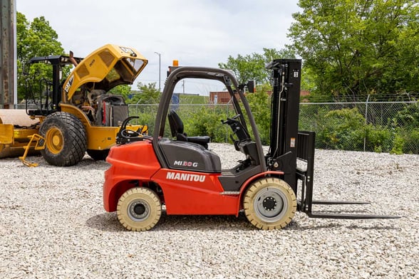 New Manitou MI 30G Pneumatic Tire Forklift