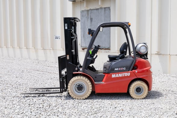 New Manitou MI 25G Pneumatic Tire Forklift