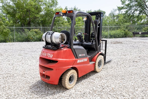 New Manitou MI 25G Pneumatic Tire Forklift