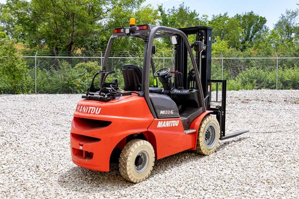 New Manitou MI 30G Pneumatic Tire Forklift